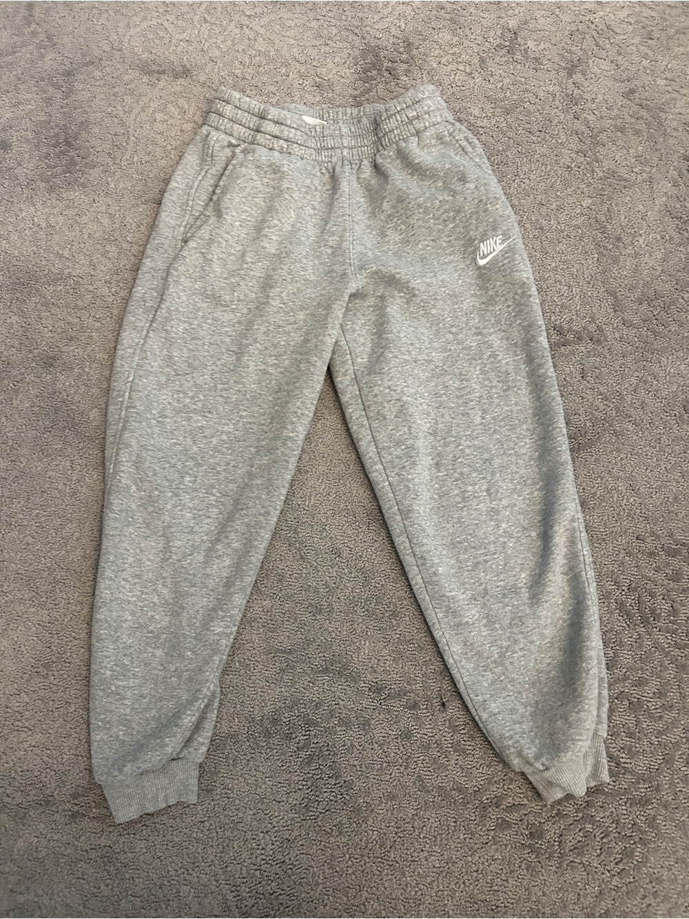 Nike Kids' Gray Jogger Pants